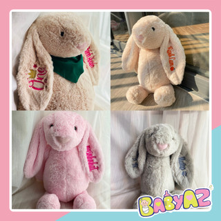  Gấu bông thỏ BUNNY thêu tên theo yêu cầu dễ thương đồ chơi thú nhồi bông 