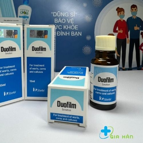 Loại bỏ mụn cóc, chai chân, mụn cơm Duofilm 15ml.