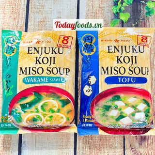 Súp MISO ăn liền HIKARI Miso Enjuku Nhật Bản (8 phần)