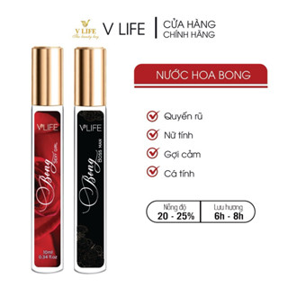 Tinh Dầu Nước Hoa V Life  10ml, Cá Tính Nồng Nàn Quyến Rũ Gợi Cảm Thơm Lâu, Dạng Xịt Tiện Lợi