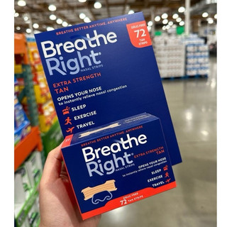 Miếng dán giảm ngáy khi ngủ Breath Right hộp 72 miếng