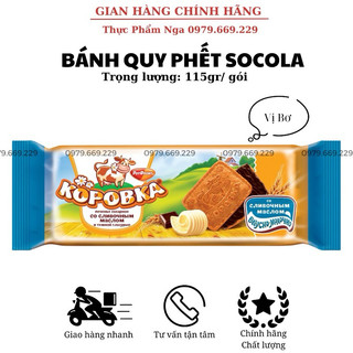 Bánh quy nga phết socola kop 115g