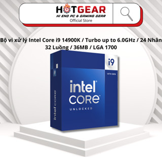 Bộ vi xử lý Intel Core i9 14900K / Turbo up to 6.0GHz / 24 Nhân 32 Luồng / 36MB / LGA 1700