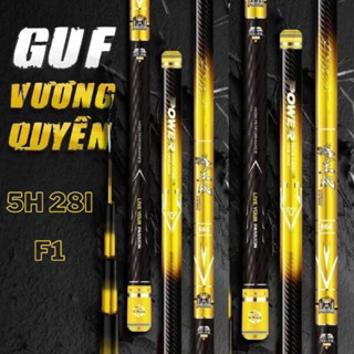 cần câu tay GUF VƯƠNG QUYỀN 5H bản F1 chuyên rô riếc chép cảm giác tặng kèm ngọn túi vải đựng cần