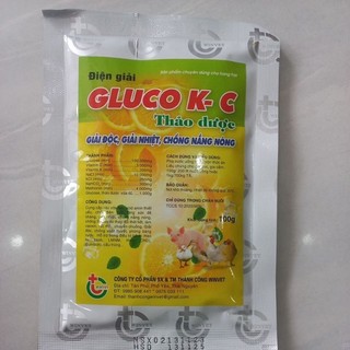 Điện giải Gluco kc thảo dươc 100g