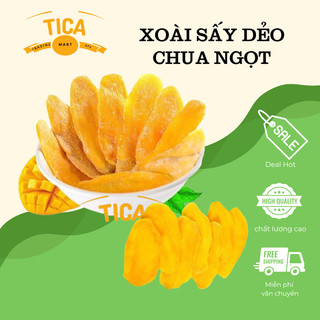 Xoài sấy dẻo chua ngọt 500g - có ít muối ớt