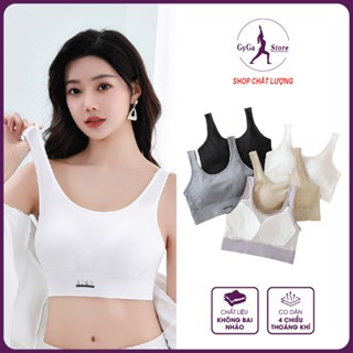 Áo Bra Tập Gym Nữ  (L01) Free Size Nâng Ngực Mút Chống Xệ Bra Thể Thao Yoga Cao Cấp Thấm Hút Mồ Hôi
