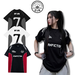 Áo thun jersey tay lỡ vải cotton cao cấp hoạ tiết in nhiệt local brand FAFIC phông unisex form oversize nam nữ gin store