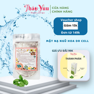 Mặt nạ ngũ hoa dr cell hỗ trợ làm dịu da cấp ẩm hút dầu thừa giúp da căng bóng mịn màng