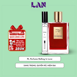 Nước Hoa Unisex Rolling In Love Đỏ Chính Hãng PL PERFUME 10ml Lưu Hương Của Sự Quyến Rũ Cá Tính