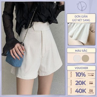 Quần short đũi Chicly Design phong cách năng động dễ phối - Min655