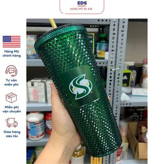 Ly nhựa kèm ống hút Starbucks chính hãng