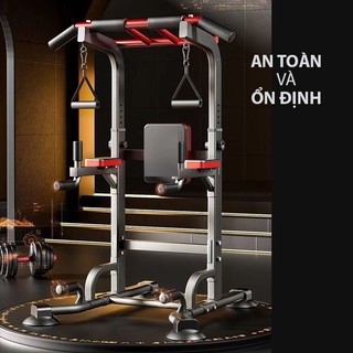 Giàn tập thể hình kết hợp nhiều bài tập khác nhau, giàn xà đơn, xà kép