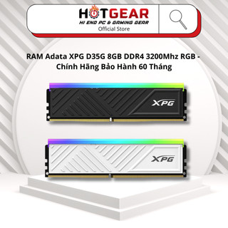 Ram adata xpg d35g 8gb ddr4 3200mhz rgb