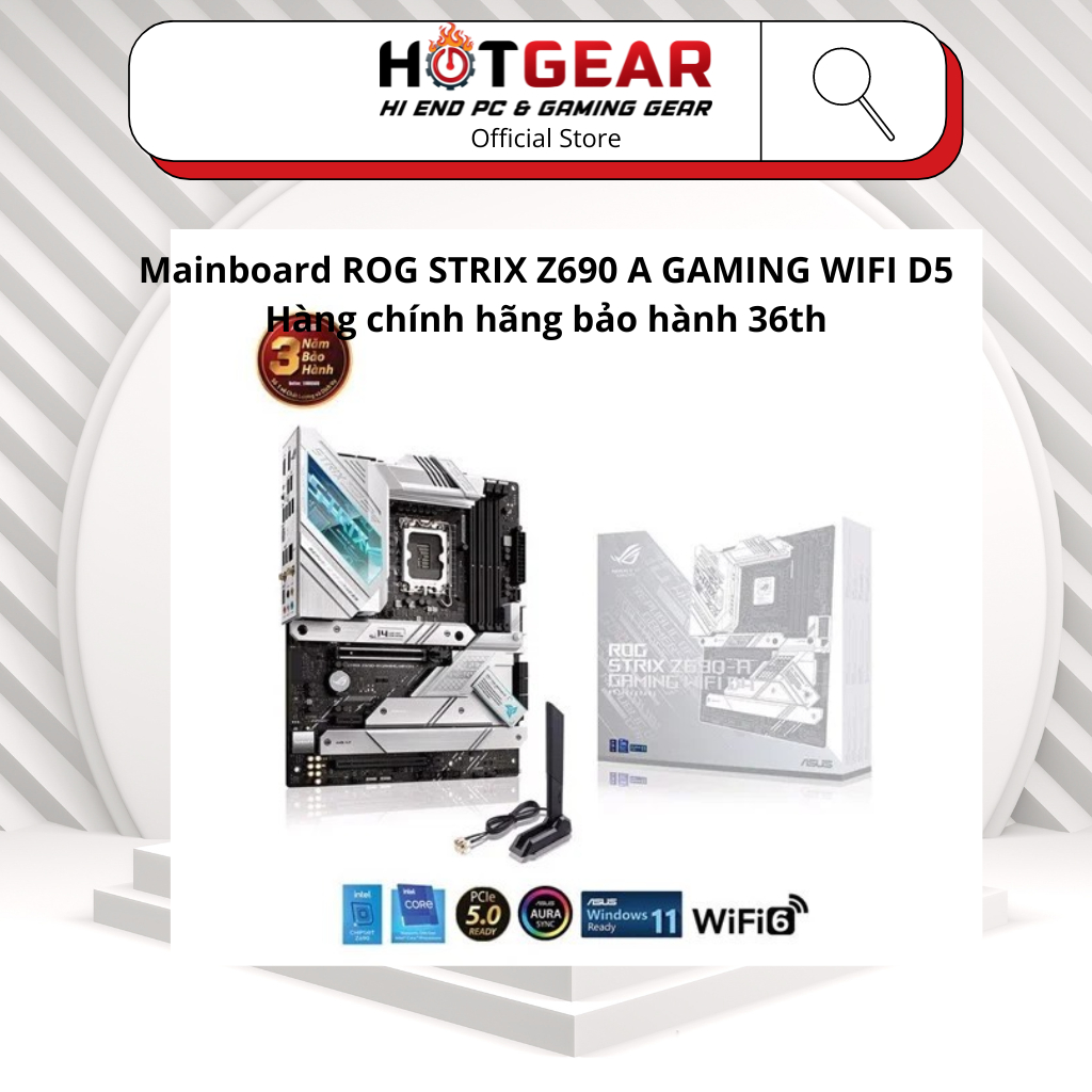 Mainboard ROG STRIX Z690 A GAMING WIFI D5