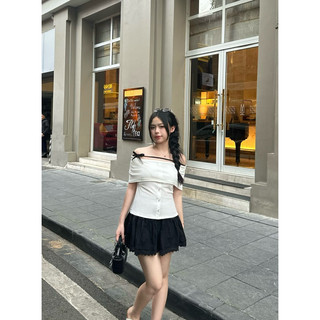 Chân váy xoè xếp li basic cạp chun freesize bazizcloset