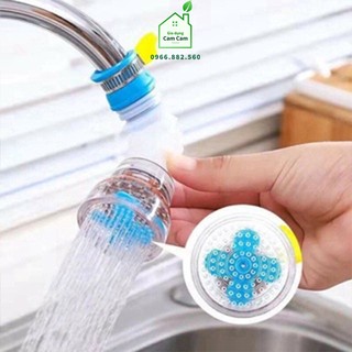 CCL156 - Đầu vòi nước - bộ đầu lọc nước tăng áp từ vòi xoay 360 độ - Giadungcamcam
