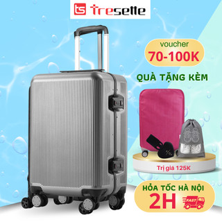 Vali du lịch khóa sập Tresette 3513 size 20 inch Siêu Bền Đẹp 3 năm Bảo Hành