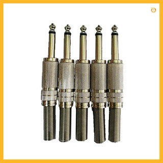Jack 6 li mono lò xo, hàn dây tín hiệu âm thanh