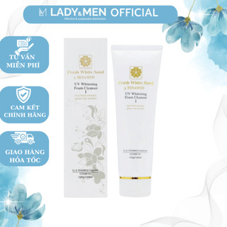 Sữa rửa mặt trắng da số I cho da dầu và da hỗn hợp Tenamyd Fresh White Sand I tuýp 120g
