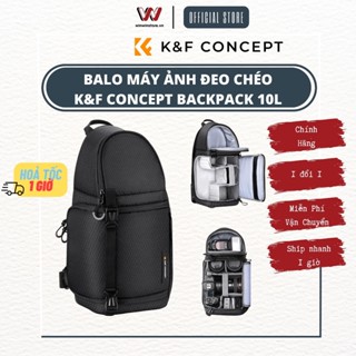 Balo máy ảnh đeo chéo K&F Concept backpack 10l - KF13.141 - Hàng chính hãng