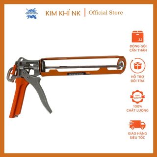 Súng bắn keo trợ lực, tự ngắt chắc chắn, đường bắn keo mượt mà, không hao keo, ống xoay 360, hàng cao cấp