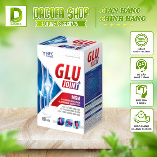 Bổ khớp hỗ trợ giảm triệu chứng đau khớp, khô khớp do viêm khớp, thoái hóa khớp Glu Joint+ hộp 60v