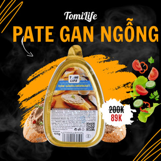 Set 6 hộp pate gan ngỗng tomilife 105g nhập khẩu đức