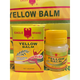 Giá Khuyến Mãi - Combo 2 - Dầu cù là Con Ó Yellow Balm - Eagle Brand 40g