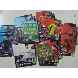 Thẻ lẻ cầu thủ bóng đá match attax - 21/22 epl