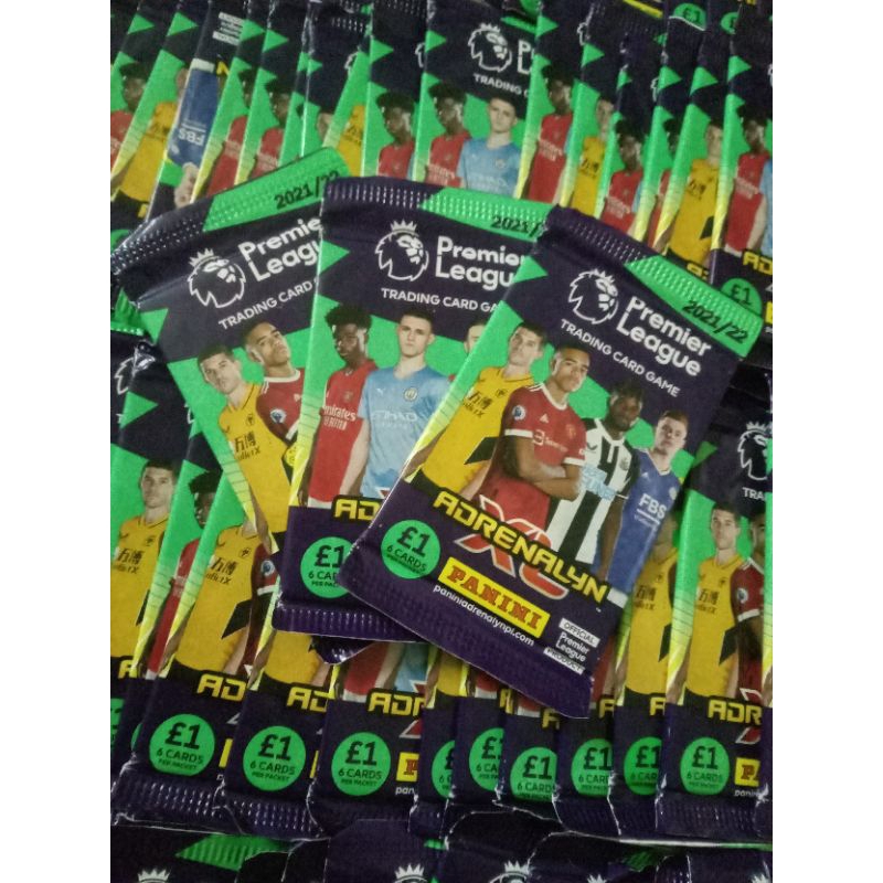 Pack thẻ cầu thủ match attax 21/22 epl