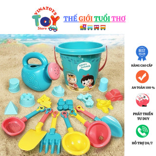 Đồ Chơi Bộ Xút Cát Nhiều Chi Tiết VINATOYS, Phát Huy Tư Duy Sáng Tạo Cho Bé Trai Và Bé Gái Khi Đi Biển