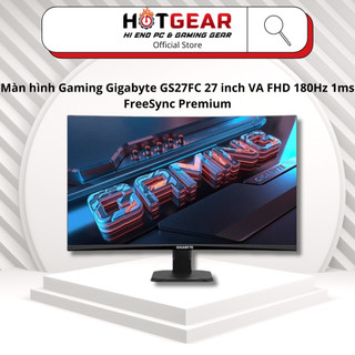 Màn hình gaming gigabyte gs27fc 27 inch va fhd 180hz 1ms freesync premium
