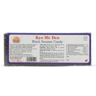 Kẹo mè đen Yến Nhung gói 100g