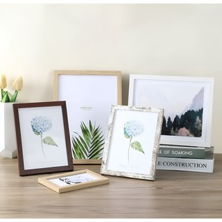 Khung Ảnh Kích Thước 15x21cm Mặt Mica Để Bàn Hoặc Treo Tường