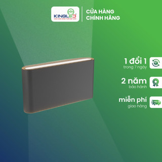 Đèn led gắn tường ngoài trời cao cấp chống nước, chống mưa KingLed, LWA Series
