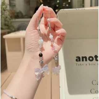 Key chain/móc khoá/ dây đeo điện thoại handmade elm.ribon