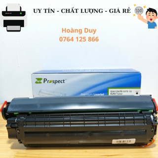 Hộp mực dùng cho máy in Canon 2900/ 3000 (có nắp bơm mực) | Hộp mực 12A - Dùng cho máy in HP 1010/ 1020