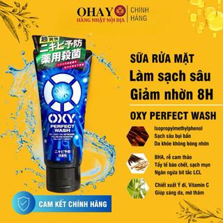 <HÀNG CHÍNH HÃNG>SỮA RỬA MẶT CHO NAM OXY CLEAR WASH 130G- Ohayo Shop