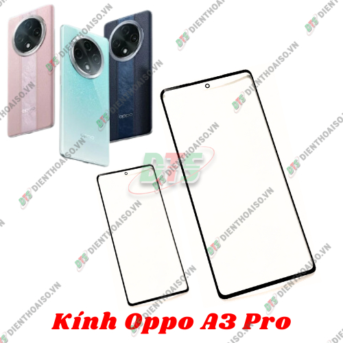 Kính ép dùng cho Oppo A3 Pro China ( oppo a3 pro China )