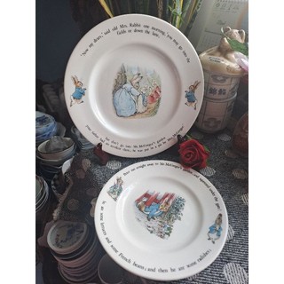 Tô chén dĩa thỏ peter rabit , lovely rabbit gốm sứ nhật