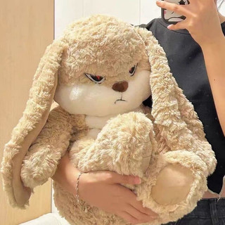 Gấu bông thỏ giận dữ thỏ bunny mặt quại
