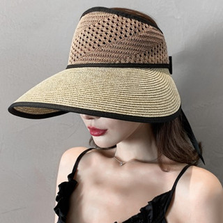 Mũ chống nắng rộng vành phong cách Hàn, nón chống nắng nửa đầu thời trang