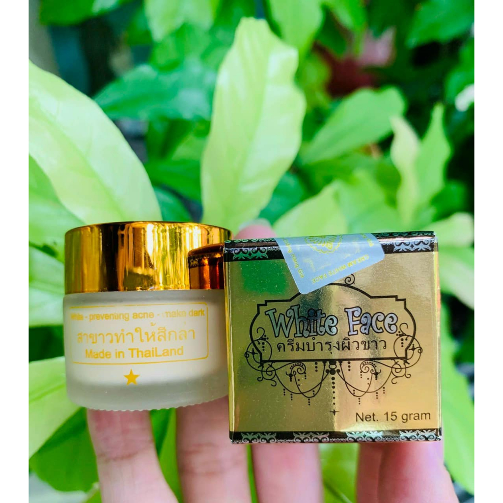 Kem Siêu Dưỡng Trắng Da Mặt White Face Thái Lan