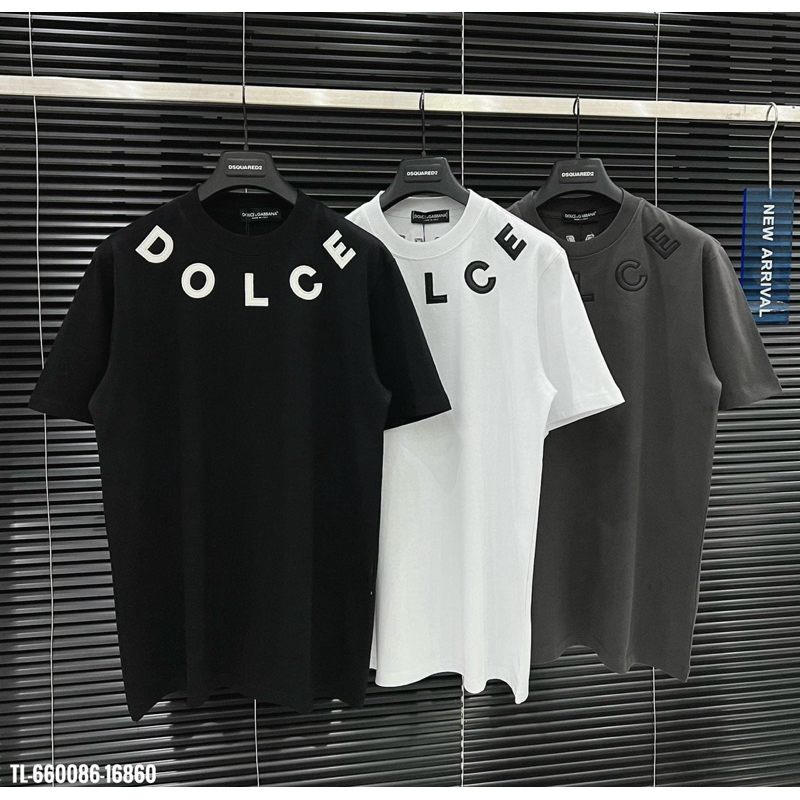 Áo thun DOLCE LEVER thêu phủ da nam nữ hàng cao cấp siêu 🔥hot🔥