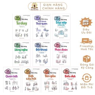 Sách: combo 10 cuốn: trọn bộ tip công sở
