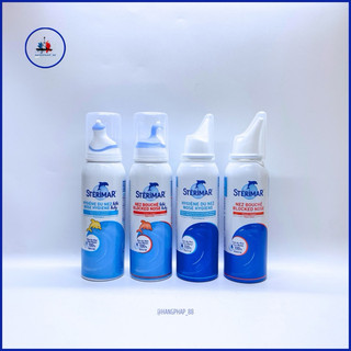 Xịt muối biển 100% tự nhiên Stérimer Pháp 100ml