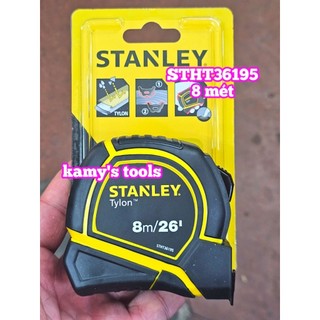Thước Cuộn 8m Stanley Bản 25mm Tylon Stht36195 (Thước Dây 8m, Thước Kéo 8m)