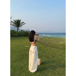 𝐁𝐋𝐀𝐍𝐂 𝐏𝐀𝐍𝐓𝐒 | 𝐦𝐢𝐫.𝐛𝐲𝐡𝐢 |Quần linen tưng lưng thun