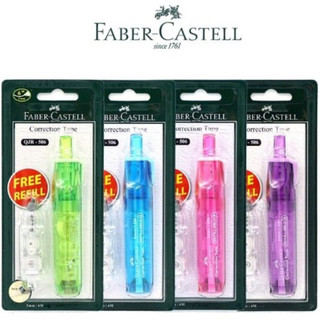 Bút xoá kéo bấm faber castell qjr 506 - kèm ruột thay thế